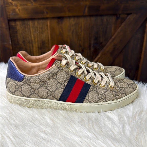 Gucci Shoes - GUCCI Ace GG Monogram Sneakers